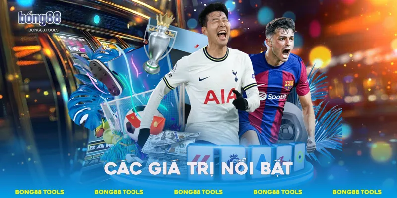 Các giá trị nổi bật