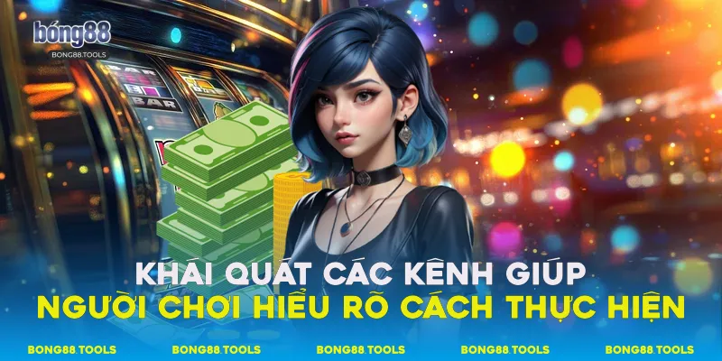 Khái quát các kênh giúp người chơi hiểu rõ cách thực hiện