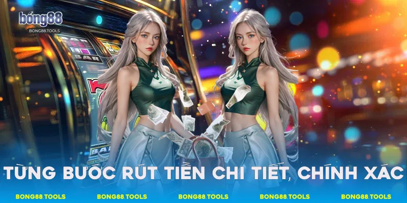 Từng bước rút tiền chi tiết, chính xác